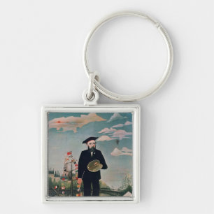 Self Portrait uit L'ile Saint-Louis, 1890 Sleutelhanger