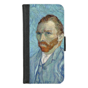 Self-Portrait, Vincent van Gogh, 1889 iPhone 8/7 Portemonnee Hoesje