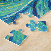 Self Portrait Vincent Van Gogh 1889 Jigzaag Puzzle Legpuzzel (Zijkant)