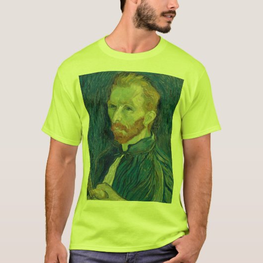 Self Portrait Vincent van Gogh 1889 T-shirt (Voorkant)