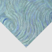 Self-Portrait, Vincent van Gogh, 1889 Tissuepapier (Detail)