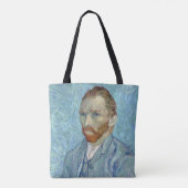 Self-Portrait, Vincent van Gogh, 1889 Tote Bag (Achterkant)