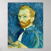 Self-Portrait - Vincent van Gogh Fine Art Poster (Voorkant)