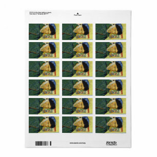 Self-Portrait With Bandaged Ear, 1889 by van Gogh Etiket