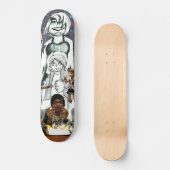 Self-Portret (Christopher Saturn) Persoonlijk Skateboard (Voorkant)