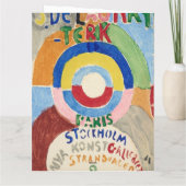 Self Portret Hoesje | Sonia Delaunay-Terk | Kaart (Achterkant)