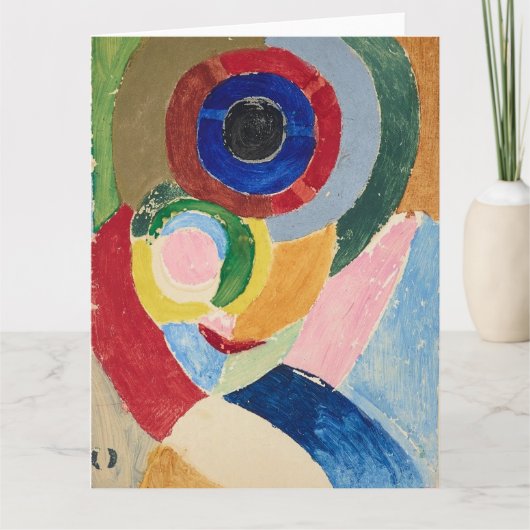 Self Portret Hoesje | Sonia Delaunay-Terk | Kaart (Voorkant)