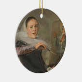 Self-Portret Keramisch Ornament (Rechts)