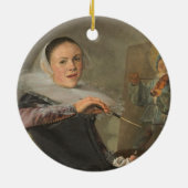 Self-Portret Keramisch Ornament (Achterkant)