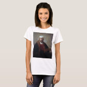 Self-Portret met twee cirkels, Rembrandt T-shirt (Voorkant volledig)