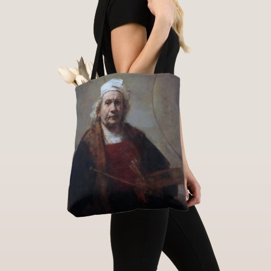 Self-Portret met twee cirkels, Rembrandt Tote Bag (Dichtbij)