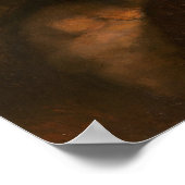 Self-Portret - Rembrandt Fine Art-Poster Poster (Hoek)