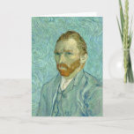Self-Portret | Vincent Van Gogh Kaart<br><div class="desc">Self-Portrait (1889) van de Nederlandse postimpressionist Vincent Van Gogh. Van Gogh gebruikte zichzelf vaak als model voor het oefenen op het schilderen van figuren. Dit was de laatste van zijn vele zelfportretten, geschilderd slechts maanden voor zijn dood. Gebruik de ontwerphulpmiddelen om douanetekst toe te voegen of het afbeelding te personaliseren....</div>