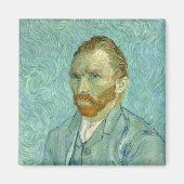 Self-Portret | Vincent Van Gogh Magneet (Voorkant)