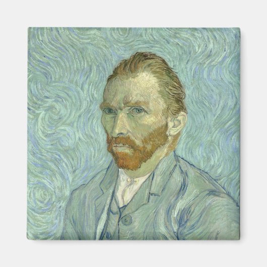 Self-Portret | Vincent Van Gogh Magneet (Voorkant)