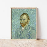 Self-Portret | Vincent Van Gogh Poster<br><div class="desc">Self-Portrait (1889) van de Nederlandse postimpressionist Vincent Van Gogh. Van Gogh gebruikte zichzelf vaak als model voor het oefenen op het schilderen van figuren. Dit was de laatste van zijn vele zelfportretten, geschilderd slechts maanden voor zijn dood. Gebruik de ontwerphulpmiddelen om douanetekst toe te voegen of het afbeelding te personaliseren....</div>