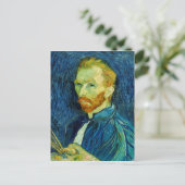 Self Portriat Vincent Van Gogh 1889 Briefkaart (Staand voorkant)