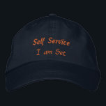 Self Service Ik ben Set tekst Elegant Empowering-P Geborduurde Pet<br><div class="desc">Self Service op zijn best aangepaste tekst Neem de controle,  doe het zelf. Ik ben Set Custom Text die je eigen succes kracht geeft,  stap voor stap."</div>