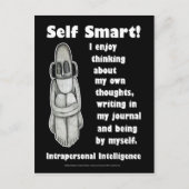 Self Smart — Creëer a journal Briefkaart (Voorkant)