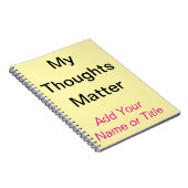 Self-Worth Affirmatie Notitieboek Custom Gift (Rechterzijde)