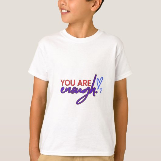 Self-worth statement Shirt (Voorkant)