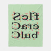 selfcare club fleece deken (Voorkant)