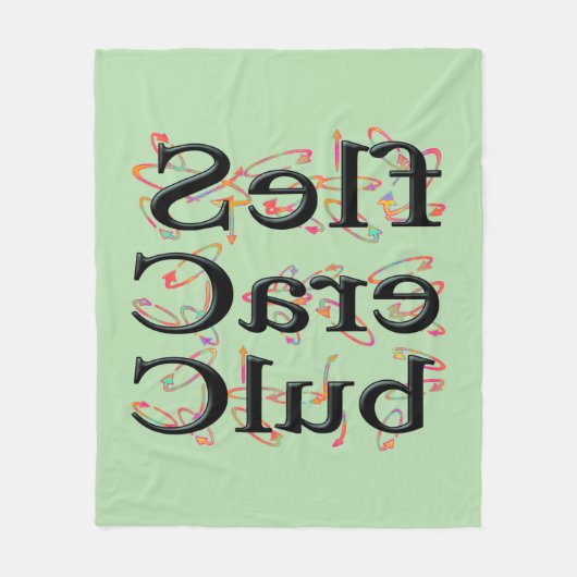 selfcare club fleece deken (Voorkant)