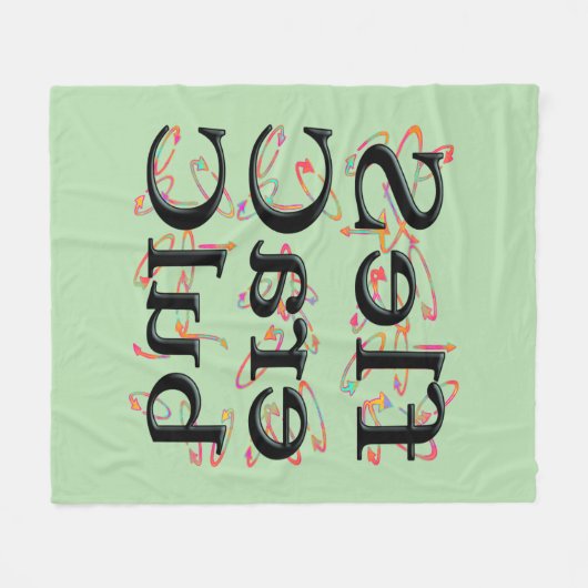 selfcare club fleece deken (Voorkant (Horizontaal))