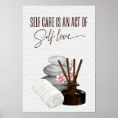 Selfcare is een daad van zelfliefde poster (Voorkant)