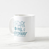 SELFCARE IS MIJN SUPERPOWER KOFFIEMOK (Voorkant links)