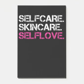 Selfcare Skincare Selflove estheticien Post-it® Notes (Voorkant)