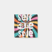 selfcare style, mental health matters post-it® notes (Voorkant)