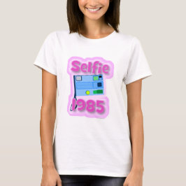 Selfie 85-stijl t-shirt