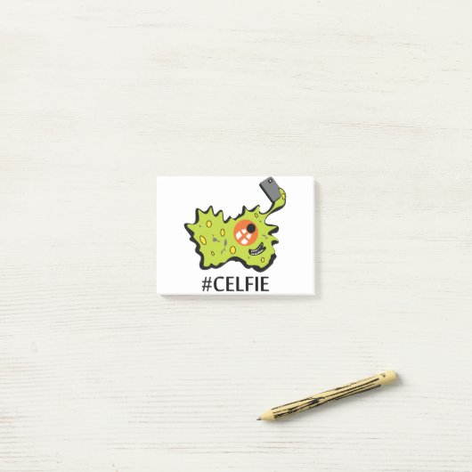 Selfie - Biology Science Post-it® Notes (Op bureau)