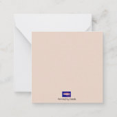 Selfie Buddies Note-kaart Notitiekaartje (Achterkant)