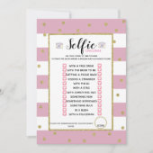 Selfie Challenge spel Kaart (Voorkant)