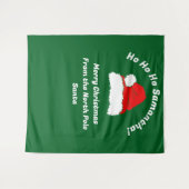 Selfie Christmas Photobooth Wandkleed (Voorkant (horizontaal))