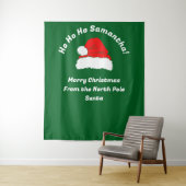 Selfie Christmas Photobooth Wandkleed (In situ)