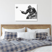 selfie-doek canvas afdruk (Insitu (Slaapkamer))