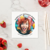 Selfie Foto Upload je Face Fun Party Servet (Insitu)