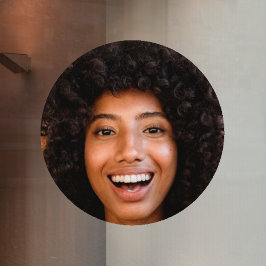 Selfie | Foto van uw gezicht Fun Bachelorette Part Raamsticker