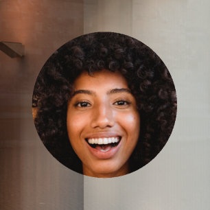 Selfie Foto van uw gezicht Fun Bachelorette Part Raamsticker