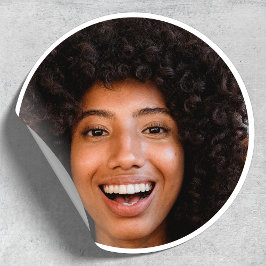 Selfie | Foto van uw gezicht Fun Bachelorette Part Sticker