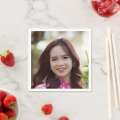 Selfie fotogezicht | Leuk feest Servet (Insitu)