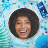 Selfie-fotouploaden | Jouw Face Fun Party Papieren Bordje (Feest)