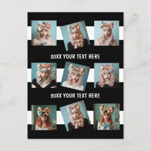 Selfie Insta 9 schoon en eenvoudig foto sjabloon Briefkaart