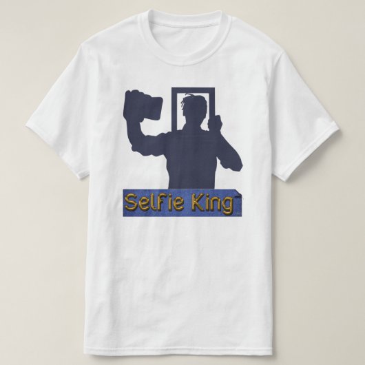 Selfie King T-Shirt (Design voorkant)