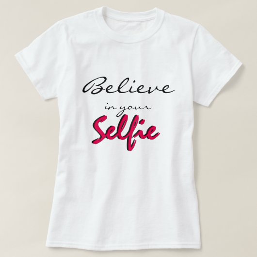 Selfie Love T-shirt (Design voorkant)