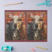 Selfie Lovers Koeien Tissuepapier (Craft)