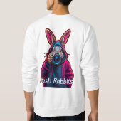 Selfie met Neon Kash konijn Trui (Achterkant)